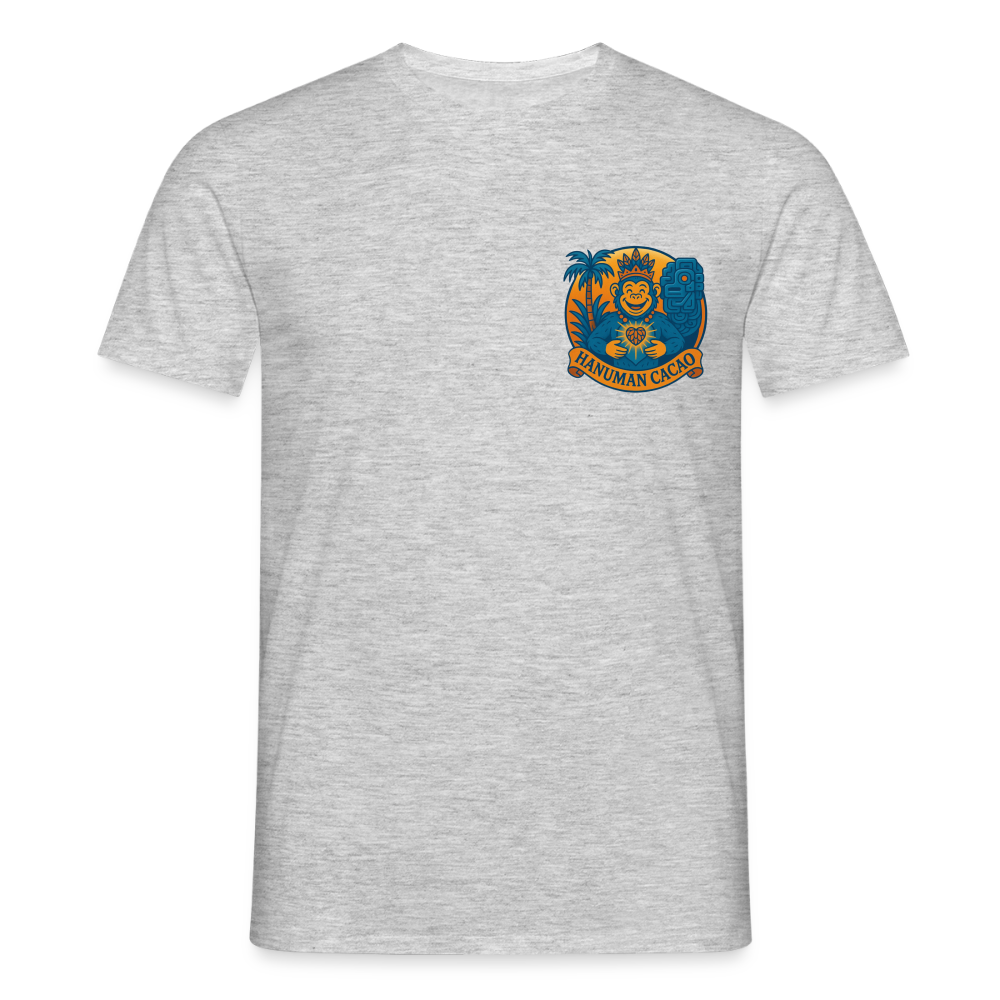 Men's T-Shirt Classic Hanuman Logo - heather grey
