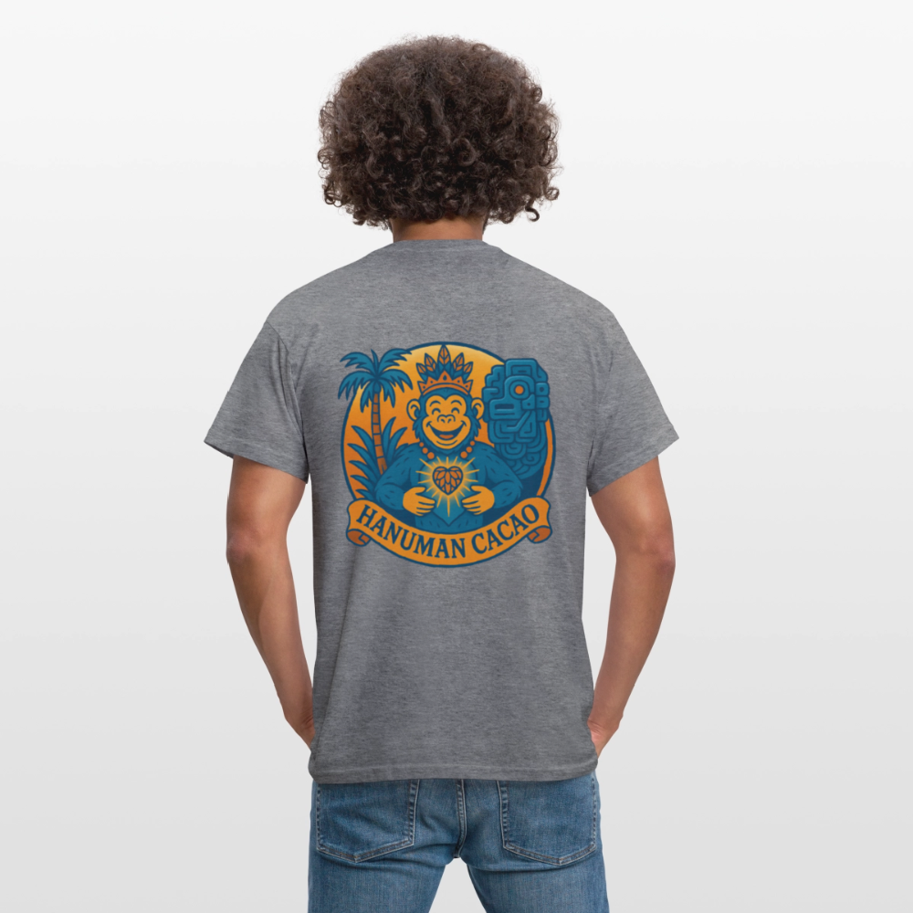 Men's T-Shirt Classic Hanuman Logo - graphite heather