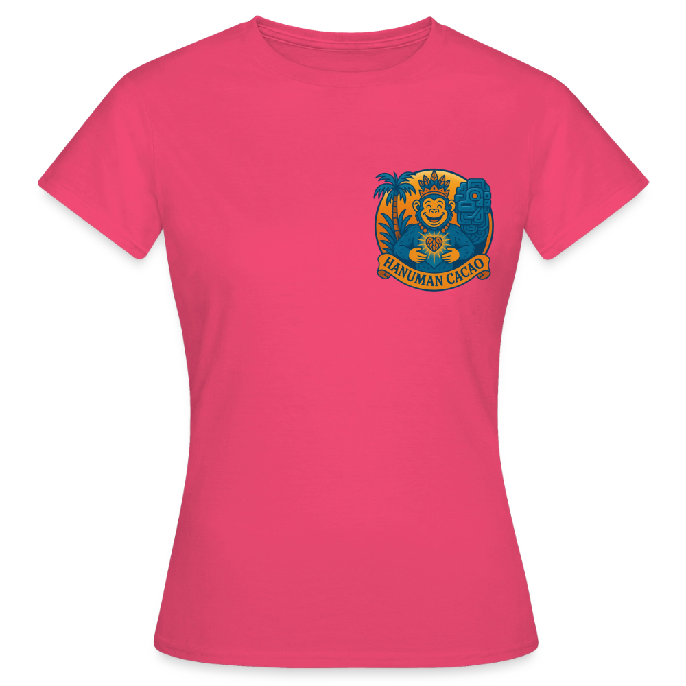Women's T-Shirt Classic Hanuman Logo - azalea
