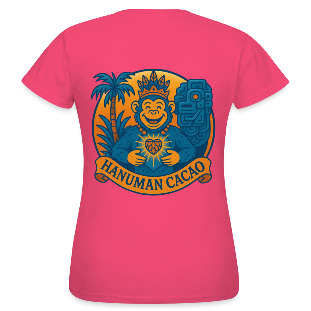 Women's T-Shirt Classic Hanuman Logo - azalea