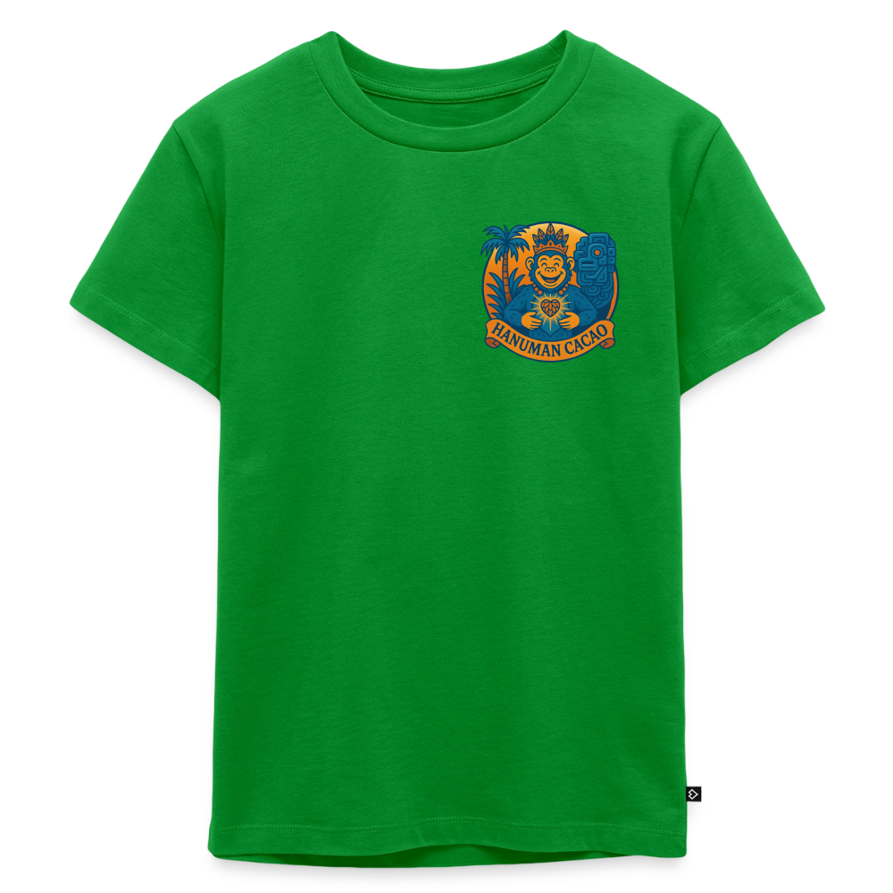 Kids' Premium T-Shirt Classic Hanuman Logo - green