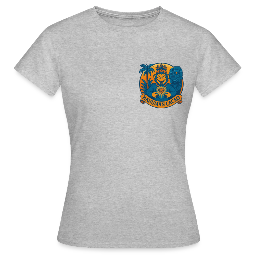 Women's T-Shirt Classic Hanuman Logo - heather grey