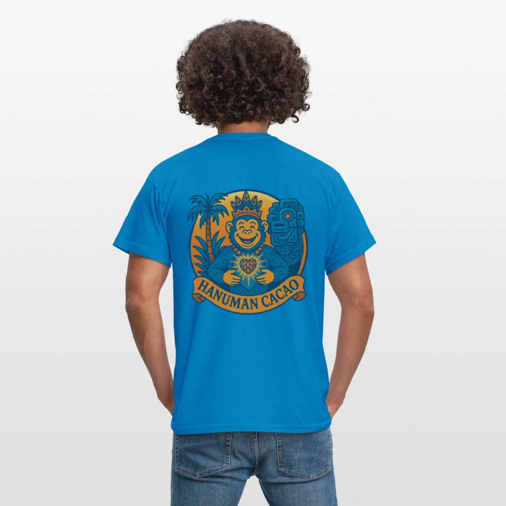 Men's T-Shirt Classic Hanuman Logo - royal blue