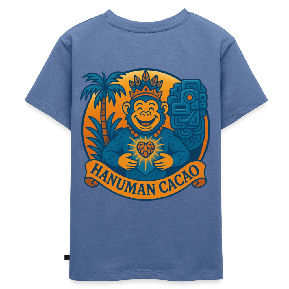 Kids' Premium T-Shirt Classic Hanuman Logo - stone blue