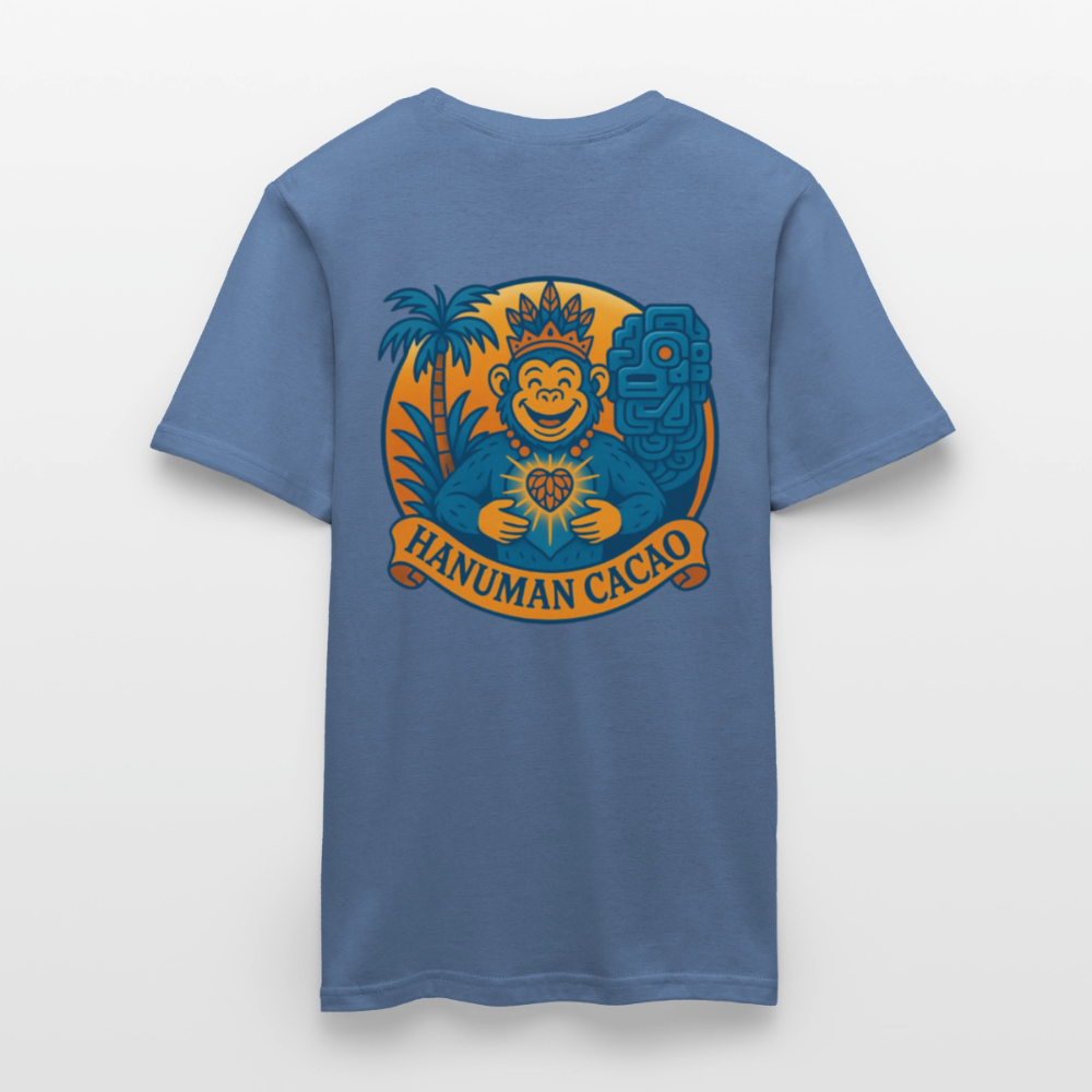Men's T-Shirt Classic Hanuman Logo - dove blue 