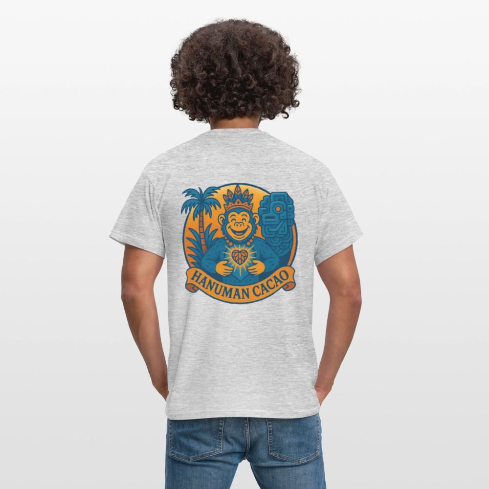 Men's T-Shirt Classic Hanuman Logo - heather grey