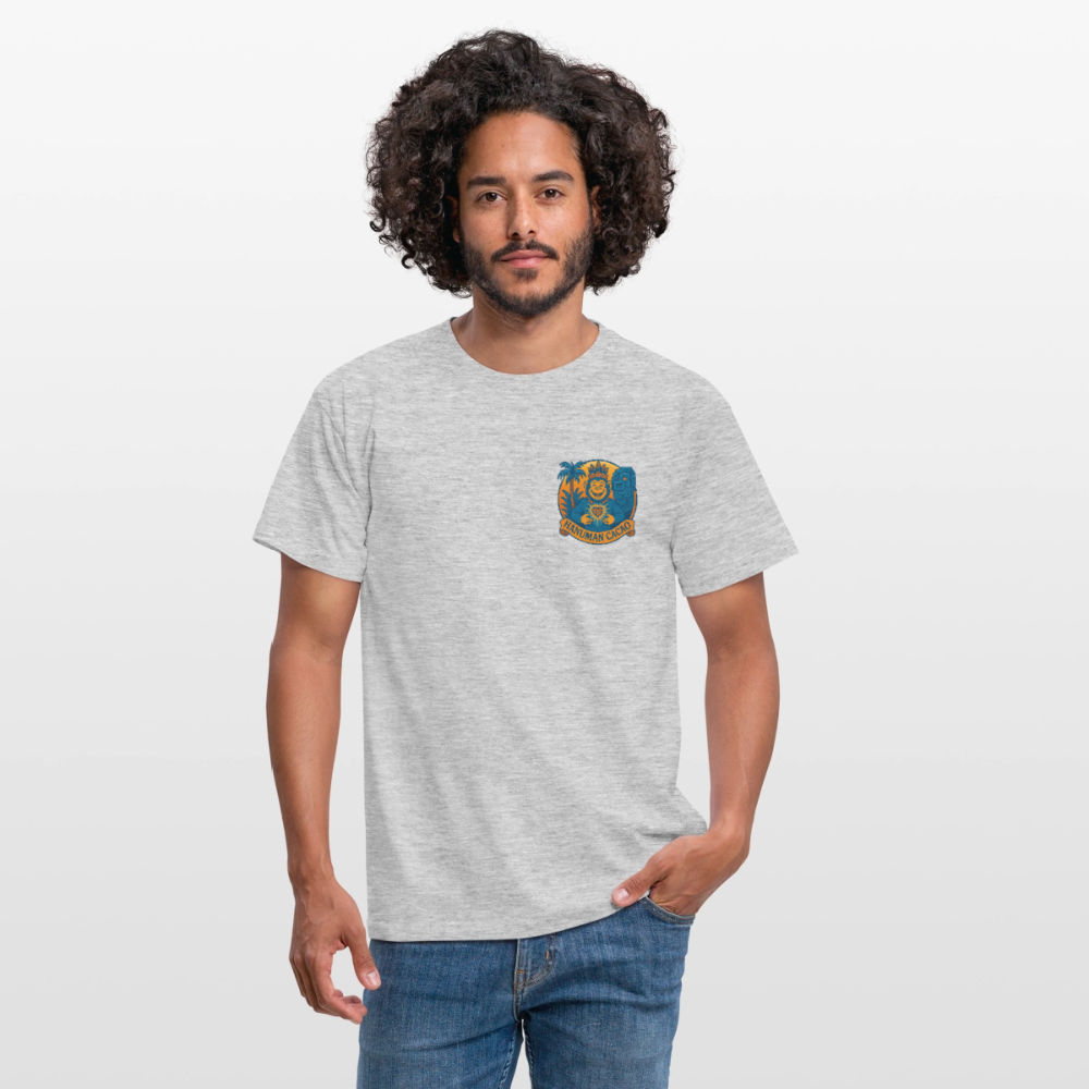 Men's T-Shirt Classic Hanuman Logo - heather grey
