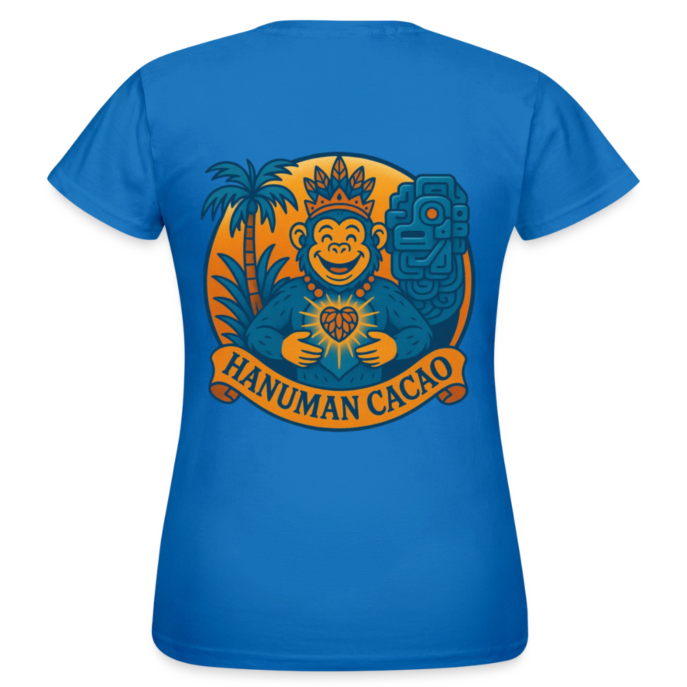 Women's T-Shirt Classic Hanuman Logo - royal blue