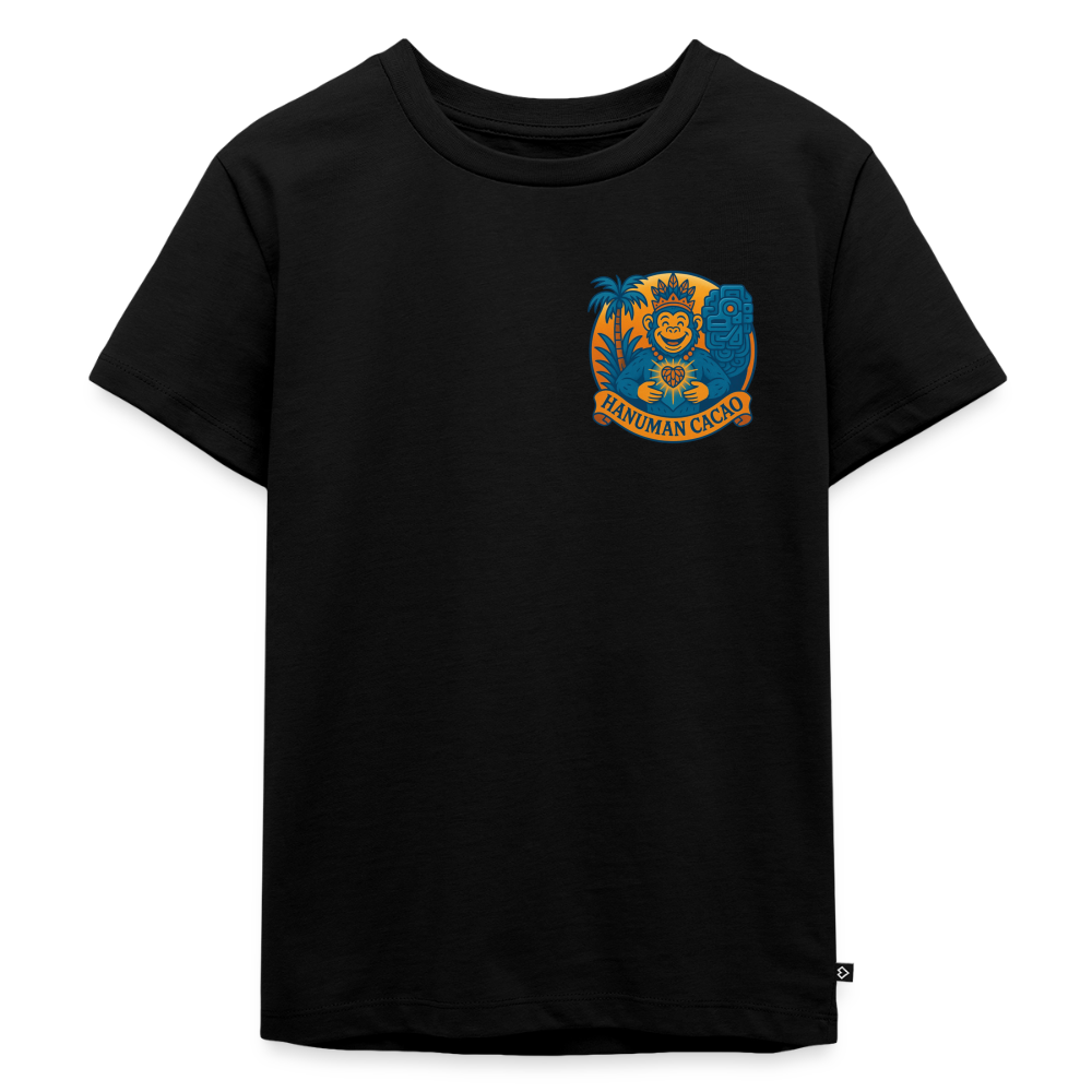Kids' Premium T-Shirt Classic Hanuman Logo - black
