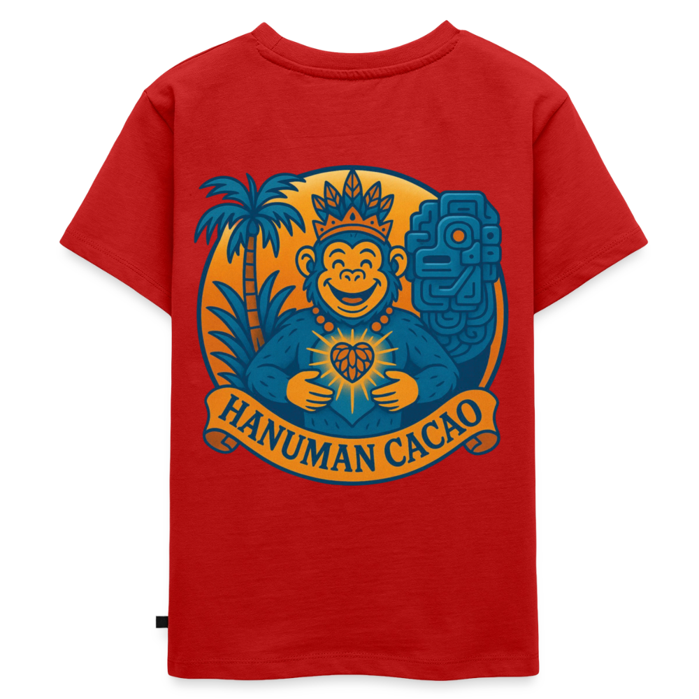 Kids' Premium T-Shirt Classic Hanuman Logo - red