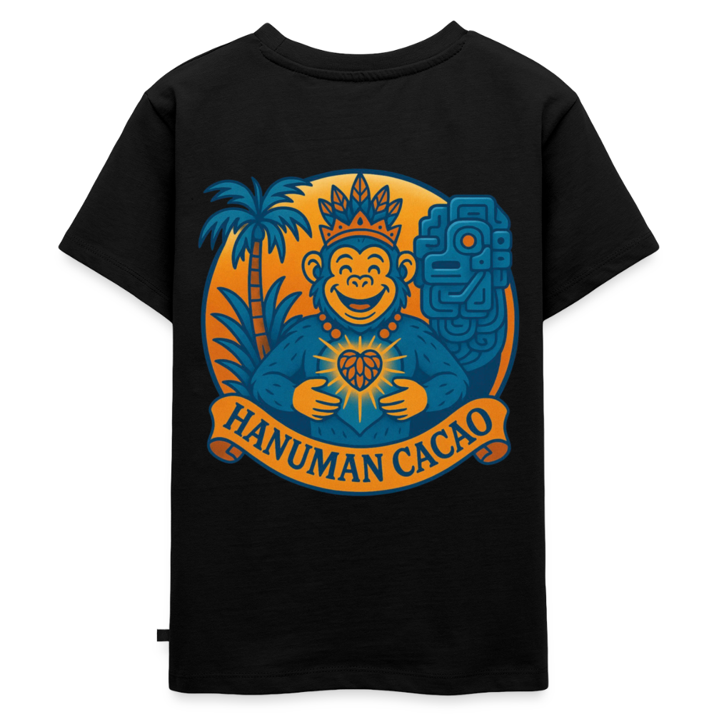 Kids' Premium T-Shirt Classic Hanuman Logo - black
