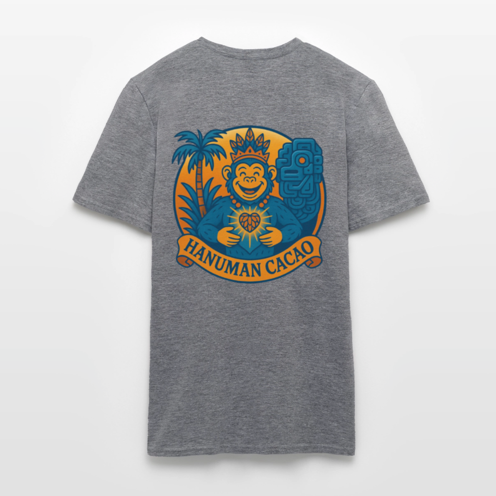 Men's T-Shirt Classic Hanuman Logo - graphite heather