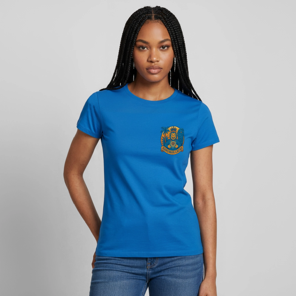 Women's T-Shirt Classic Hanuman Logo - royal blue