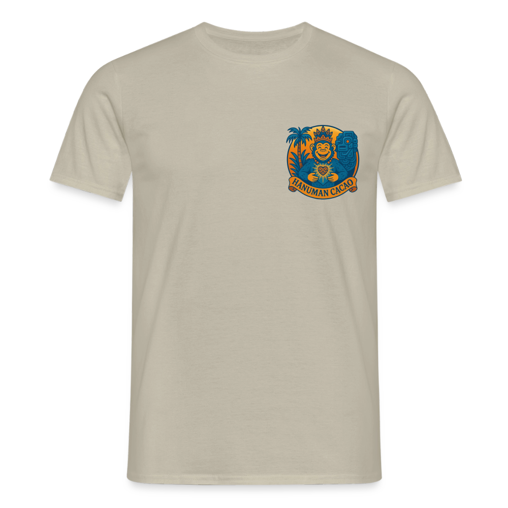 Men's T-Shirt Classic Hanuman Logo - sand beige