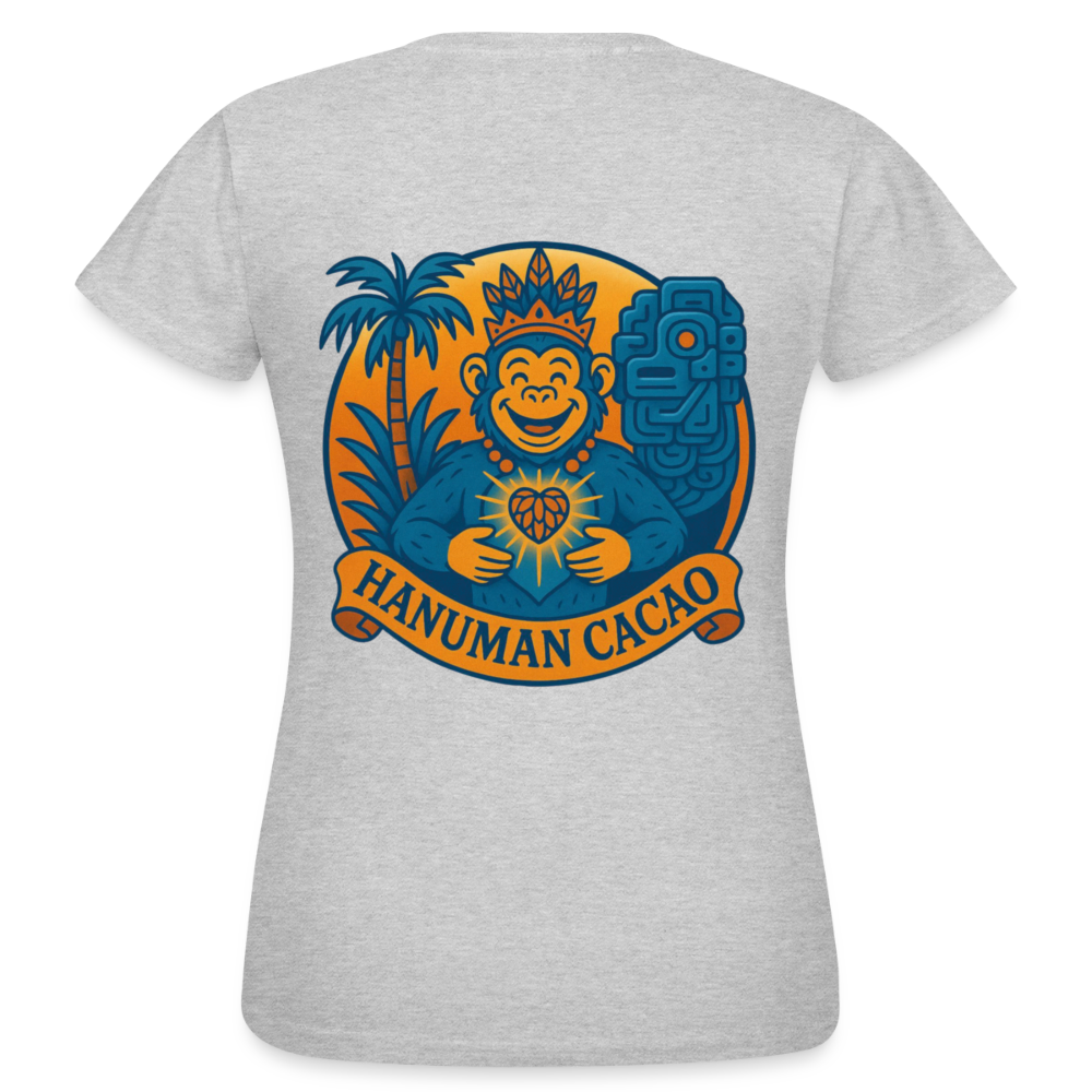 Women's T-Shirt Classic Hanuman Logo - heather grey