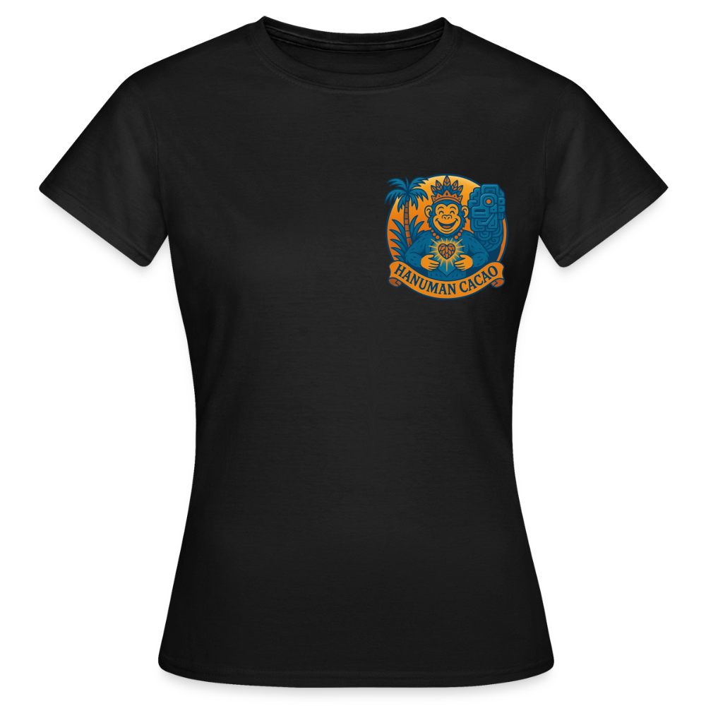 Women's T-Shirt Classic Hanuman Logo - black
