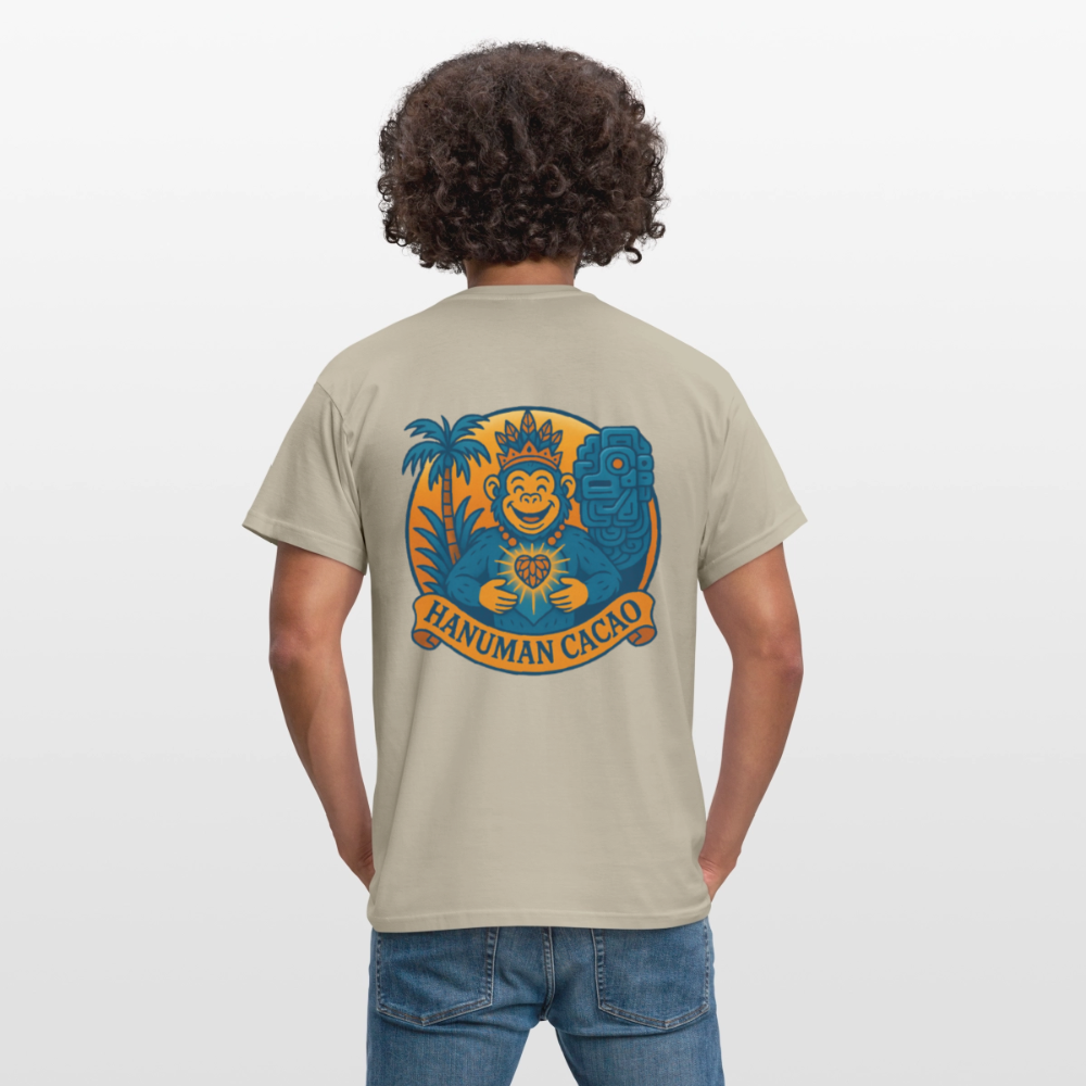 Men's T-Shirt Classic Hanuman Logo - sand beige