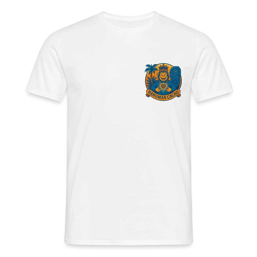 Men's T-Shirt Classic Hanuman Logo - white