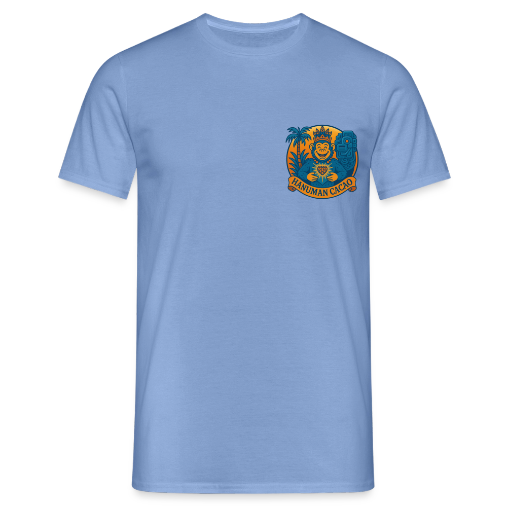Men's T-Shirt Classic Hanuman Logo - carolina blue