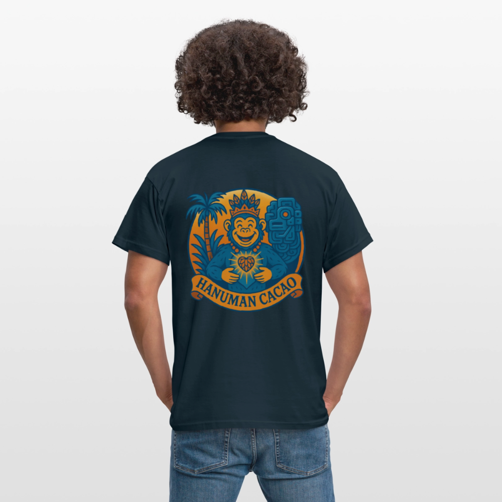Men's T-Shirt Classic Hanuman Logo - navy