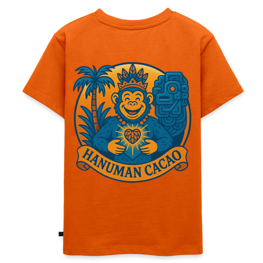 Kids' Premium T-Shirt Classic Hanuman Logo - orange 