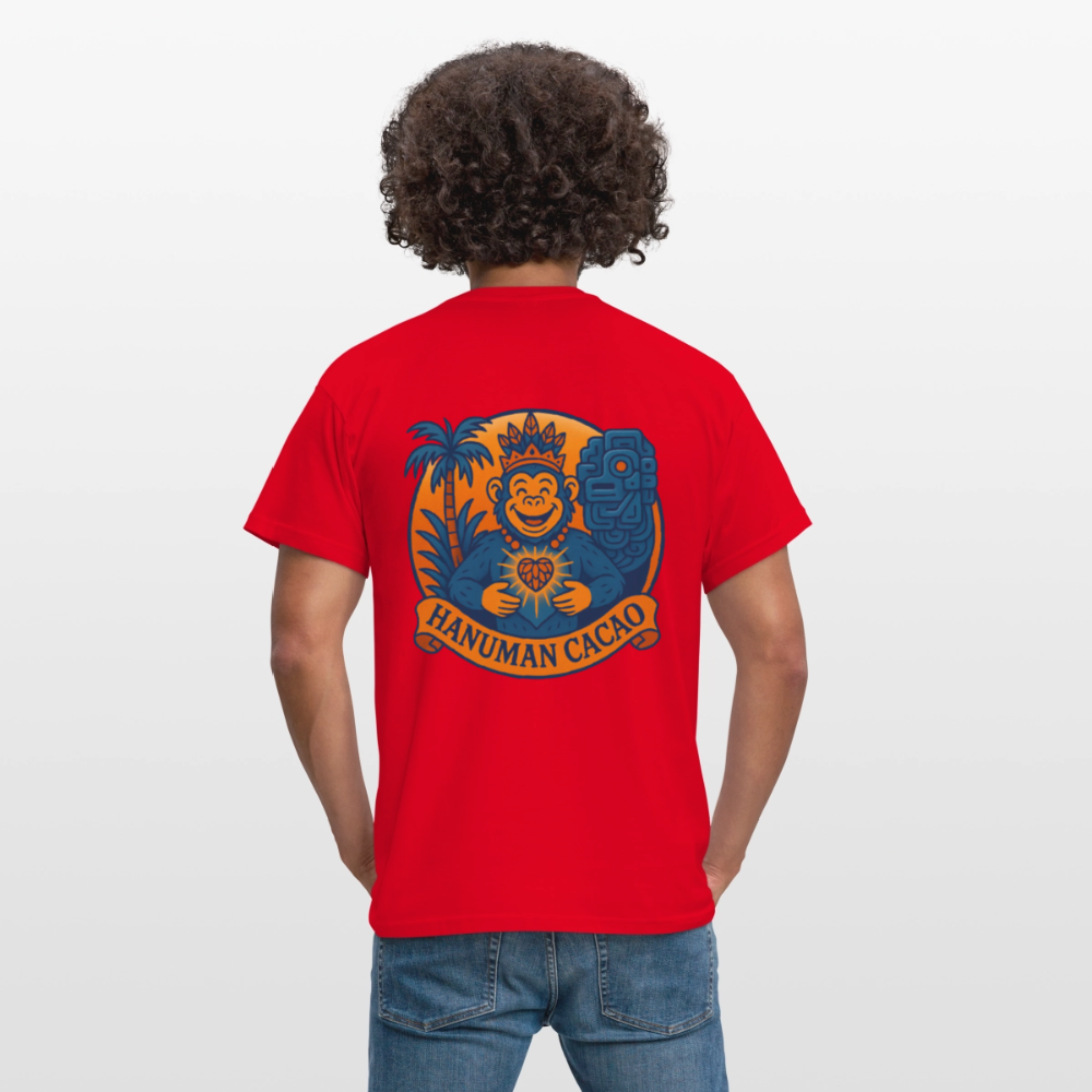 Men's T-Shirt Classic Hanuman Logo - red