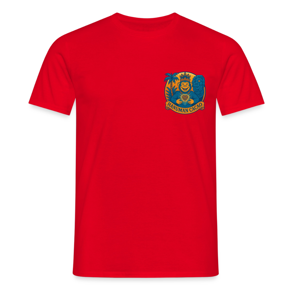 Men's T-Shirt Classic Hanuman Logo - red