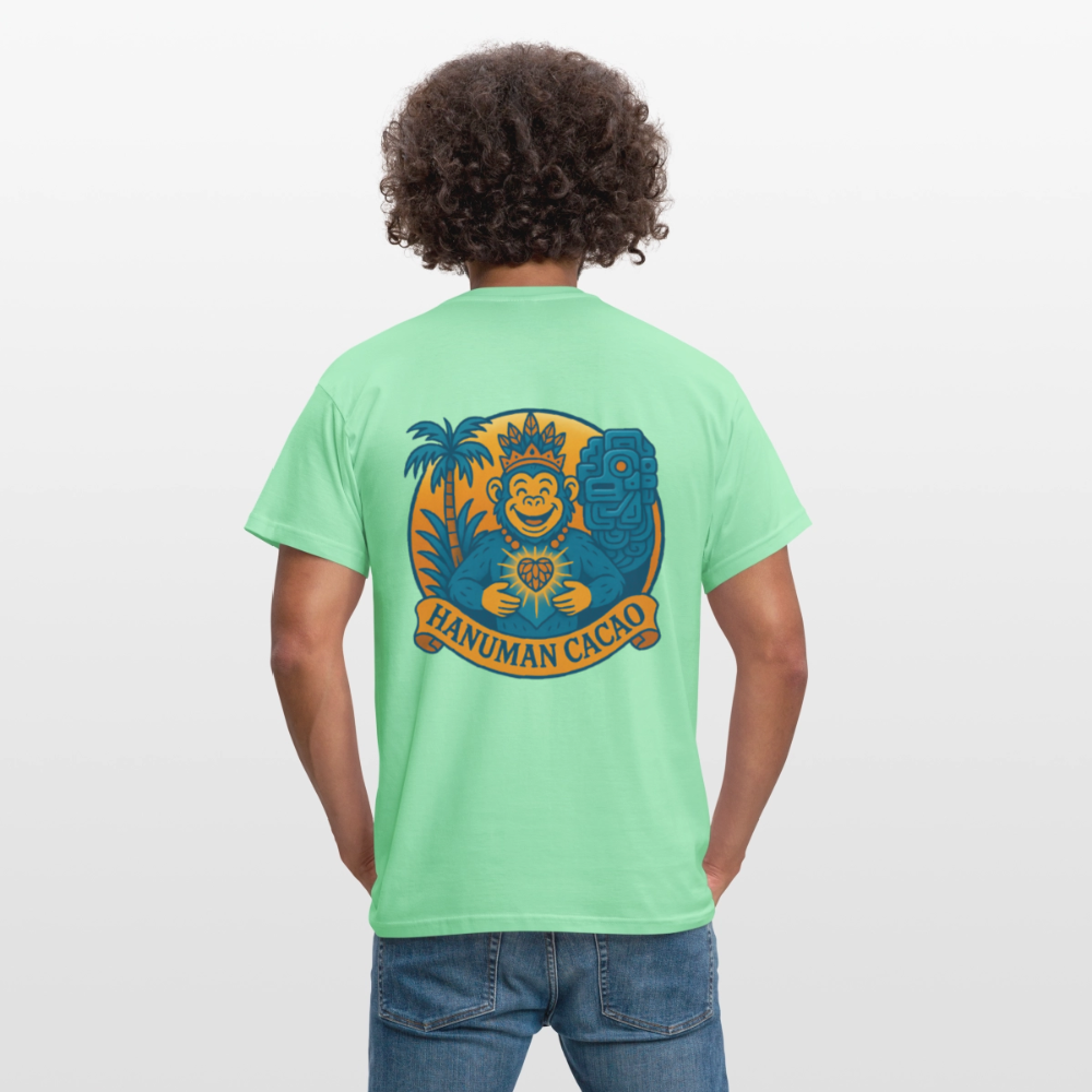 Men's T-Shirt Classic Hanuman Logo - mint green