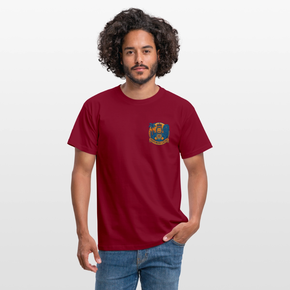 Men's T-Shirt Classic Hanuman Logo - brick red