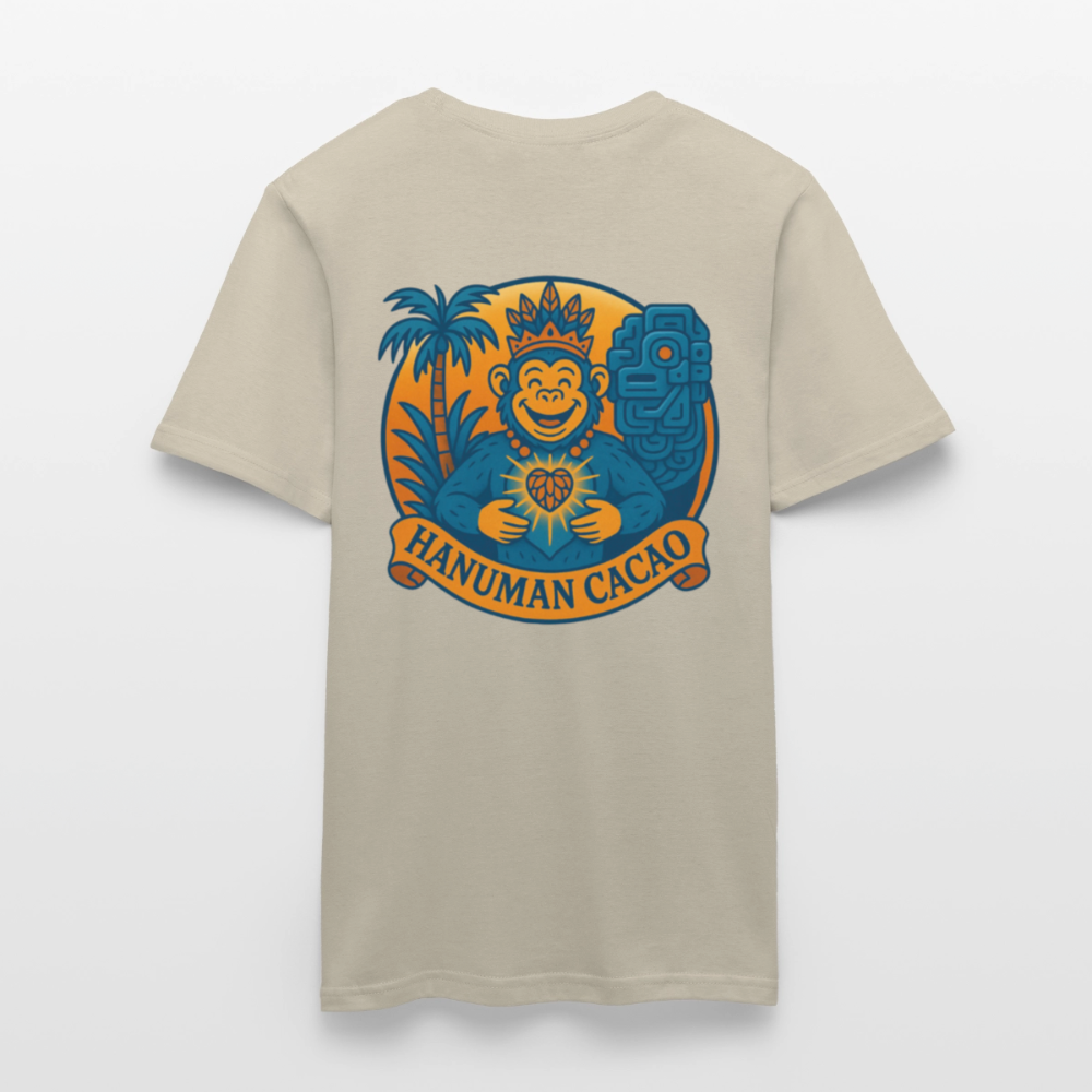 Men's T-Shirt Classic Hanuman Logo - sand beige