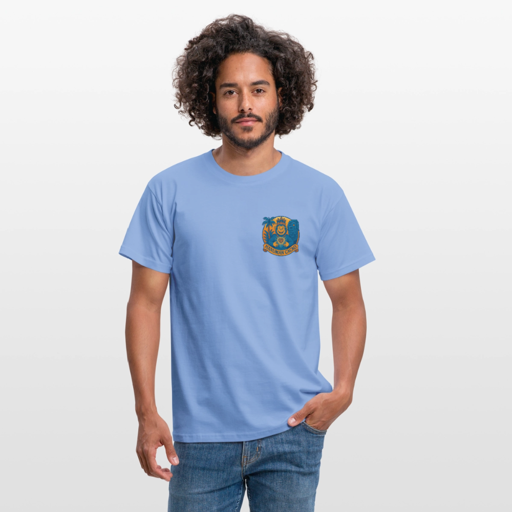 Men's T-Shirt Classic Hanuman Logo - carolina blue