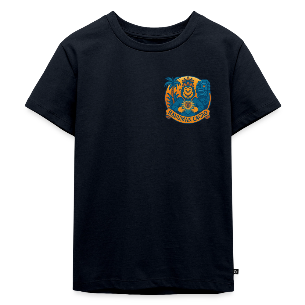 Kids' Premium T-Shirt Classic Hanuman Logo - navy