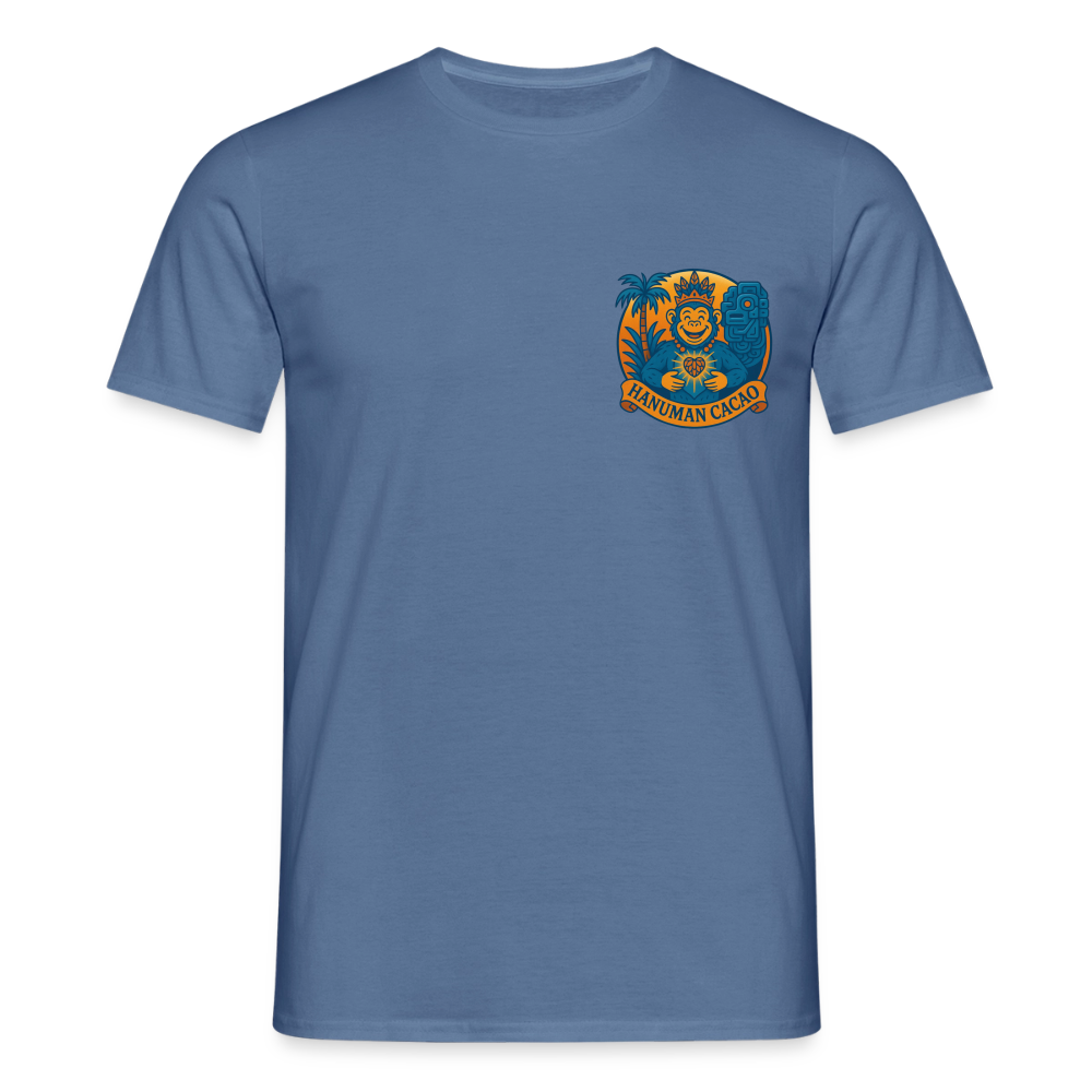 Men's T-Shirt Classic Hanuman Logo - dove blue 