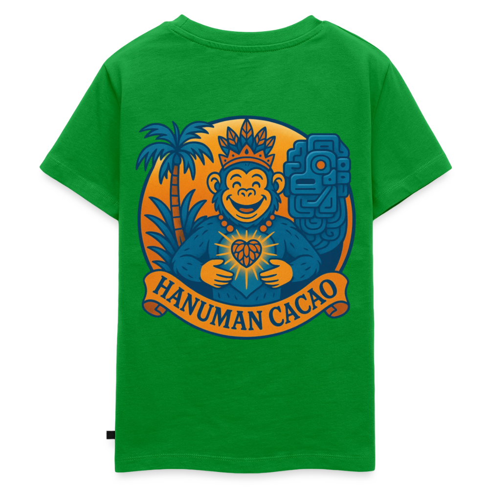 Kids' Premium T-Shirt Classic Hanuman Logo - green