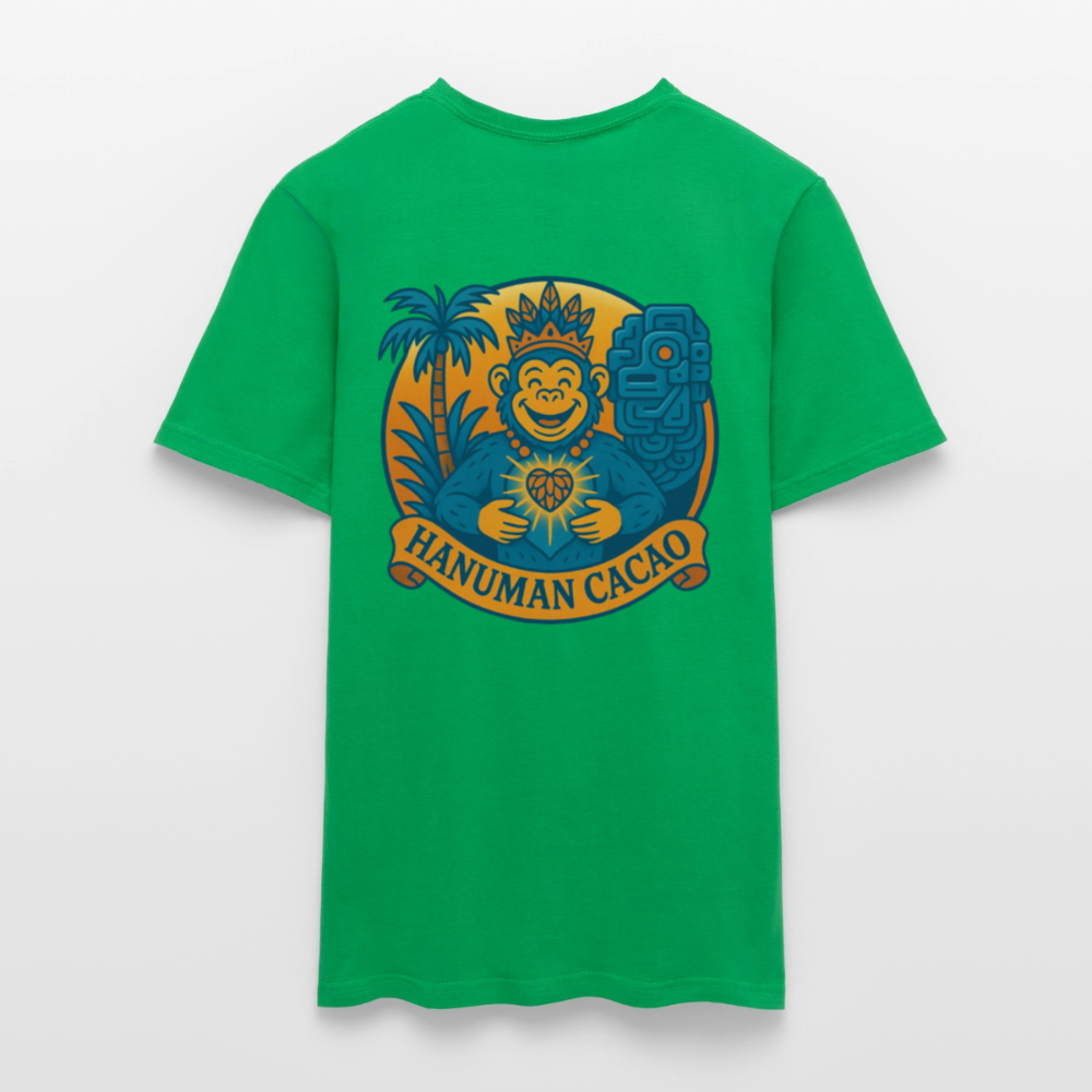Men's T-Shirt Classic Hanuman Logo - kelly green