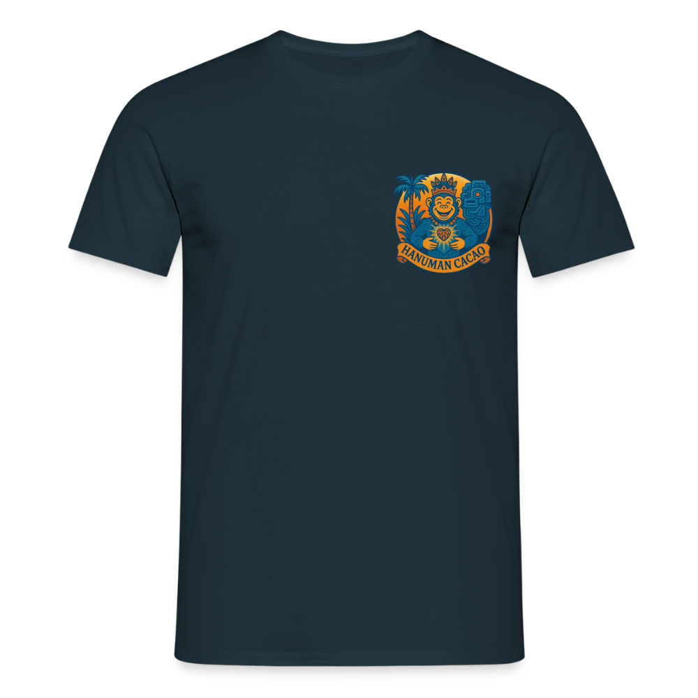 Men's T-Shirt Classic Hanuman Logo - navy