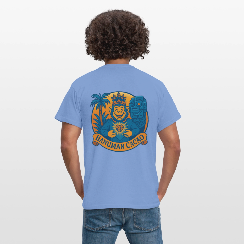 Men's T-Shirt Classic Hanuman Logo - carolina blue