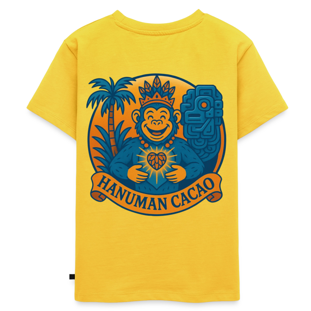 Kids' Premium T-Shirt Classic Hanuman Logo - sun yellow