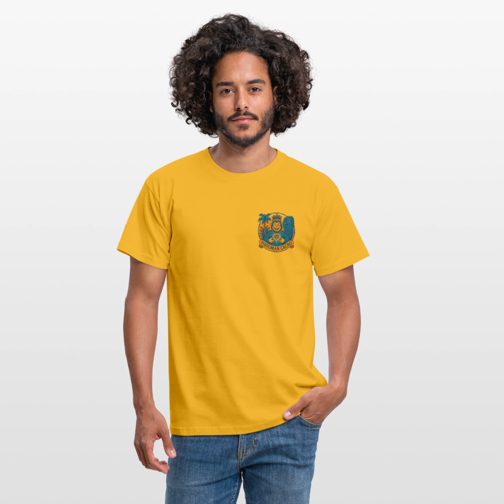Men's T-Shirt Classic Hanuman Logo - yellow