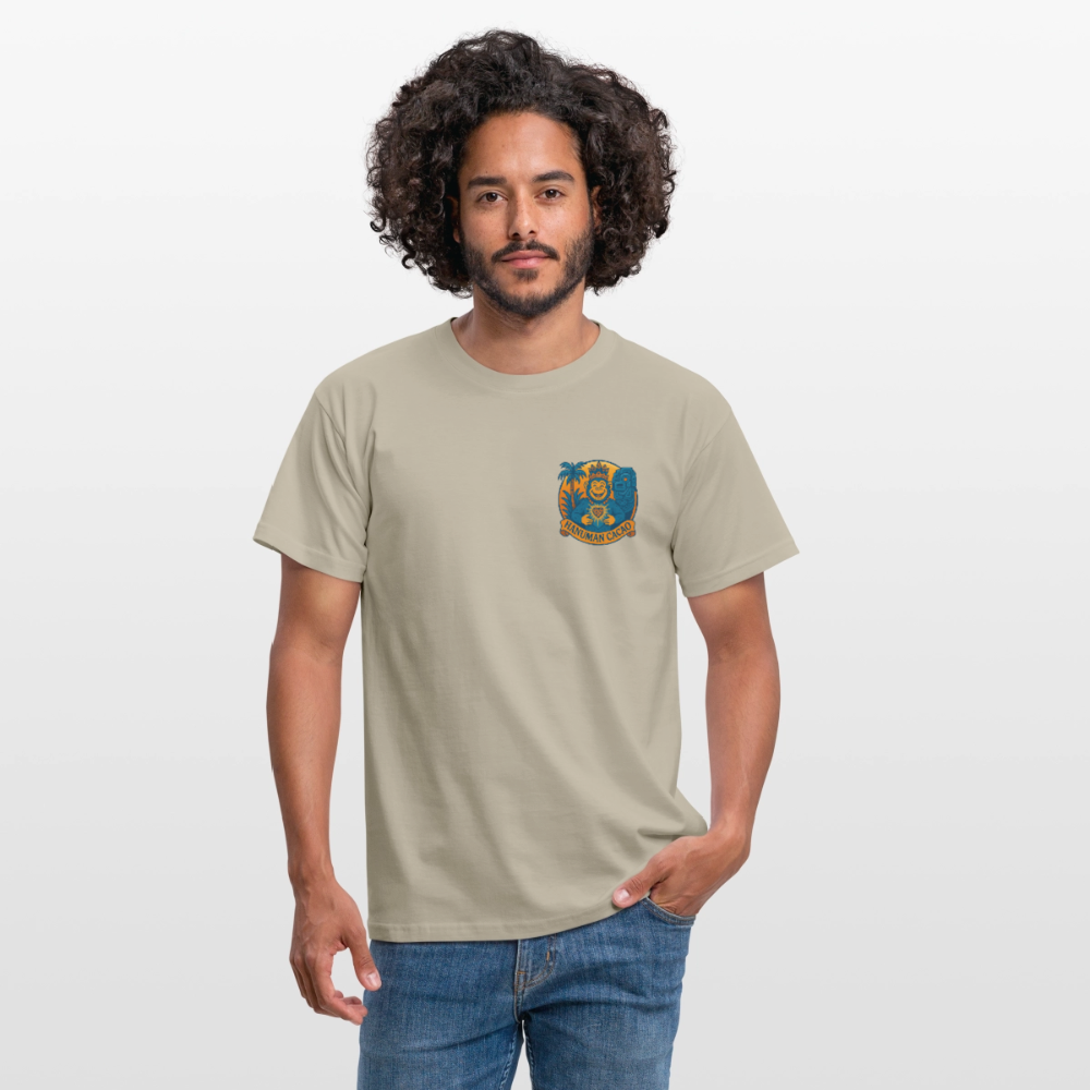 Men's T-Shirt Classic Hanuman Logo - sand beige