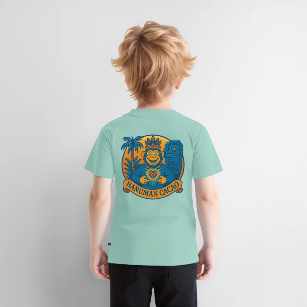 Kids' Premium T-Shirt Classic Hanuman Logo - mint 