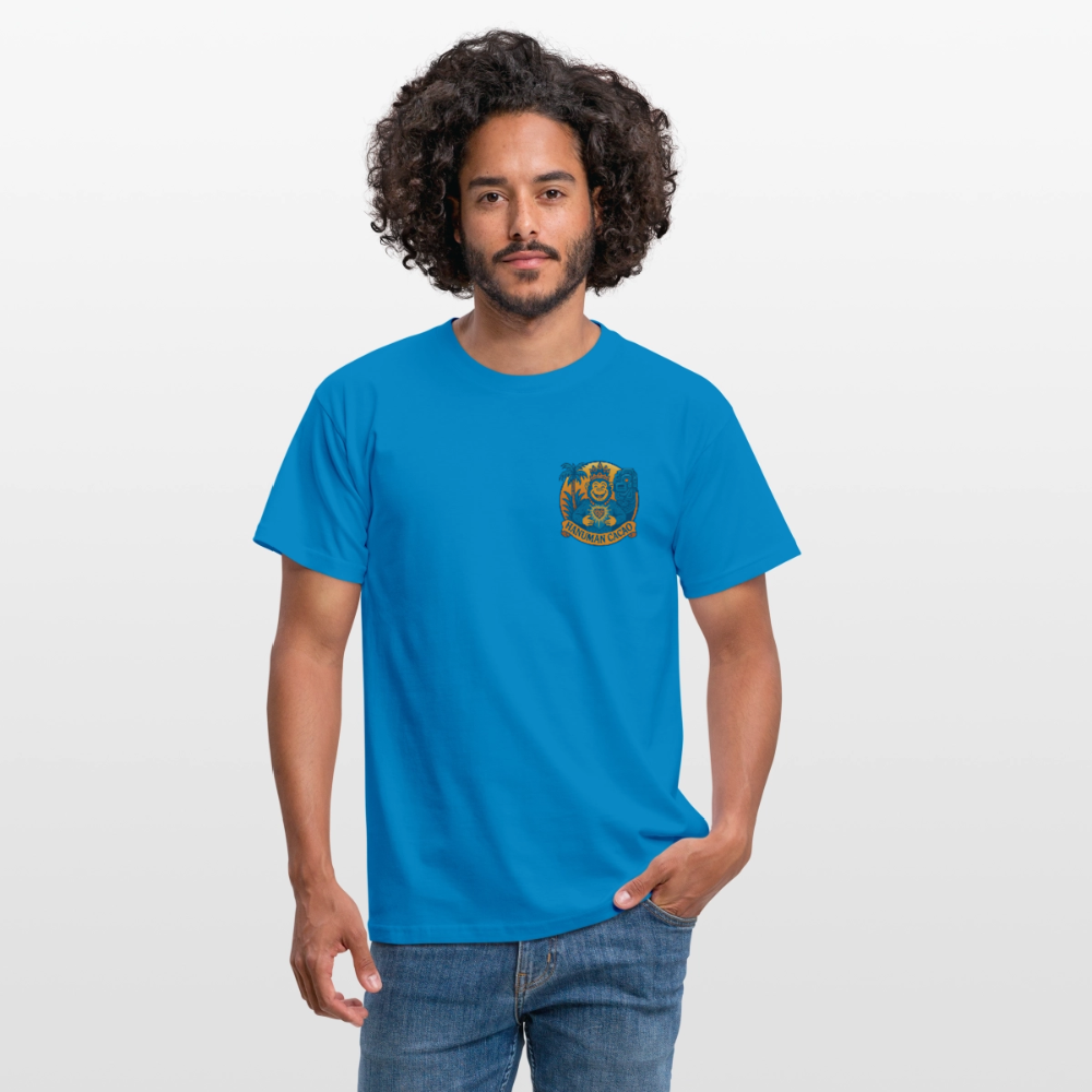 Men's T-Shirt Classic Hanuman Logo - royal blue