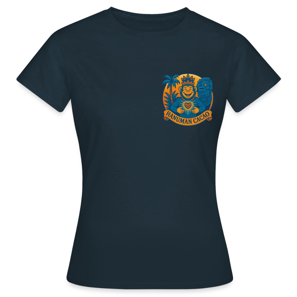 Women's T-Shirt Classic Hanuman Logo - navy