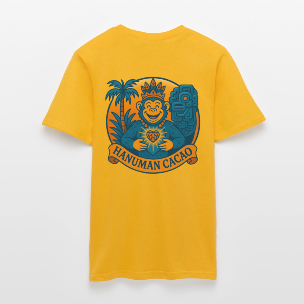 Men's T-Shirt Classic Hanuman Logo - yellow