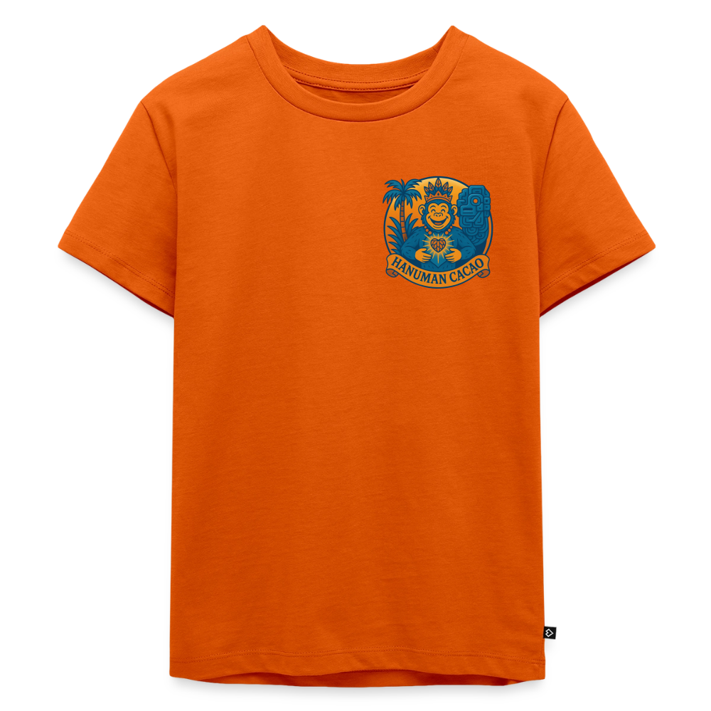 Kids' Premium T-Shirt Classic Hanuman Logo - orange 