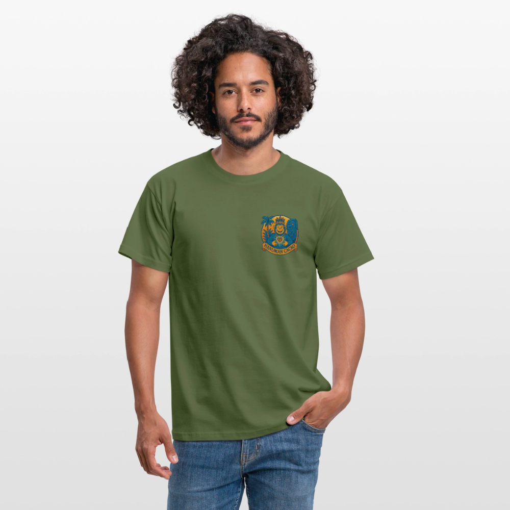 Men's T-Shirt Classic Hanuman Logo - military green
