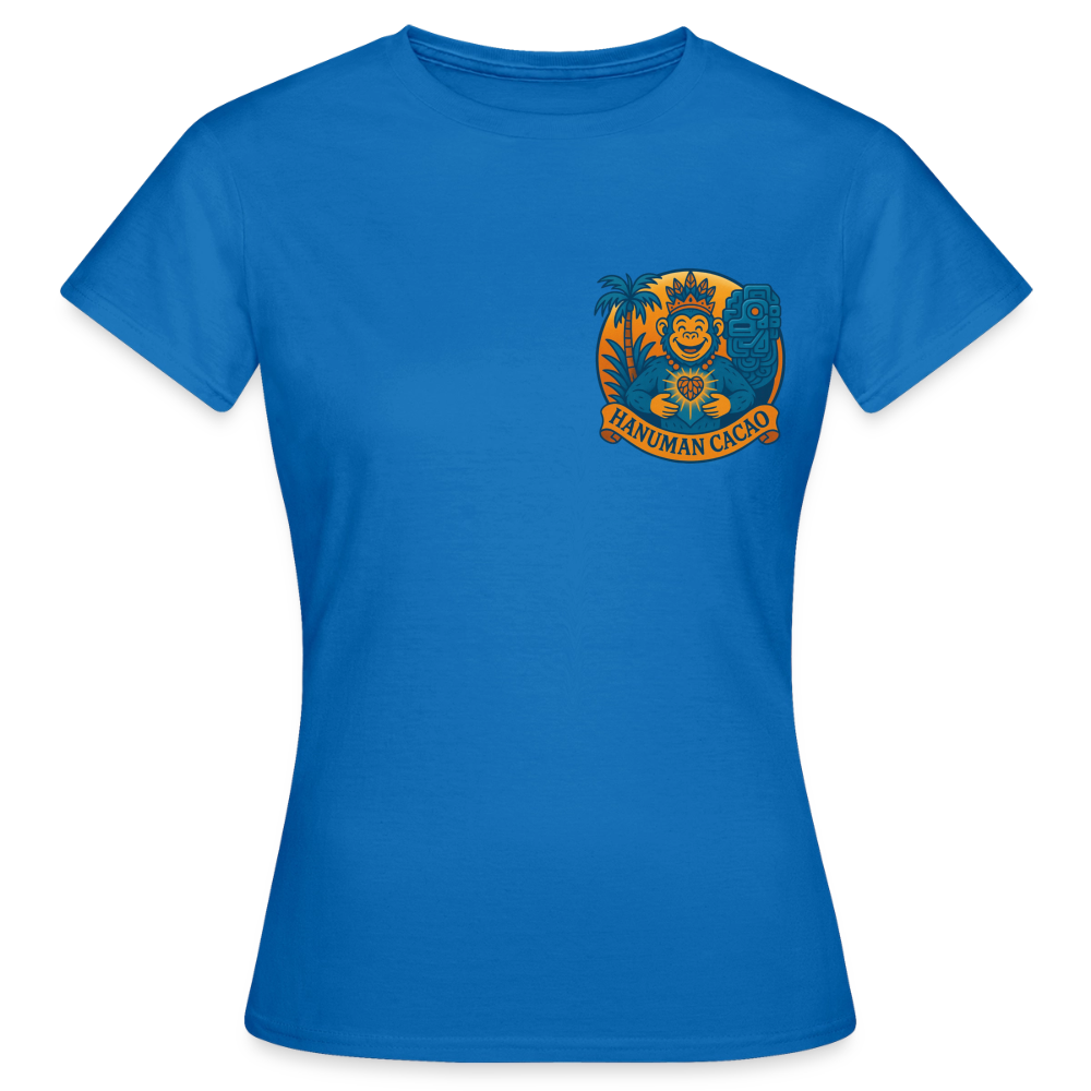 Women's T-Shirt Classic Hanuman Logo - royal blue