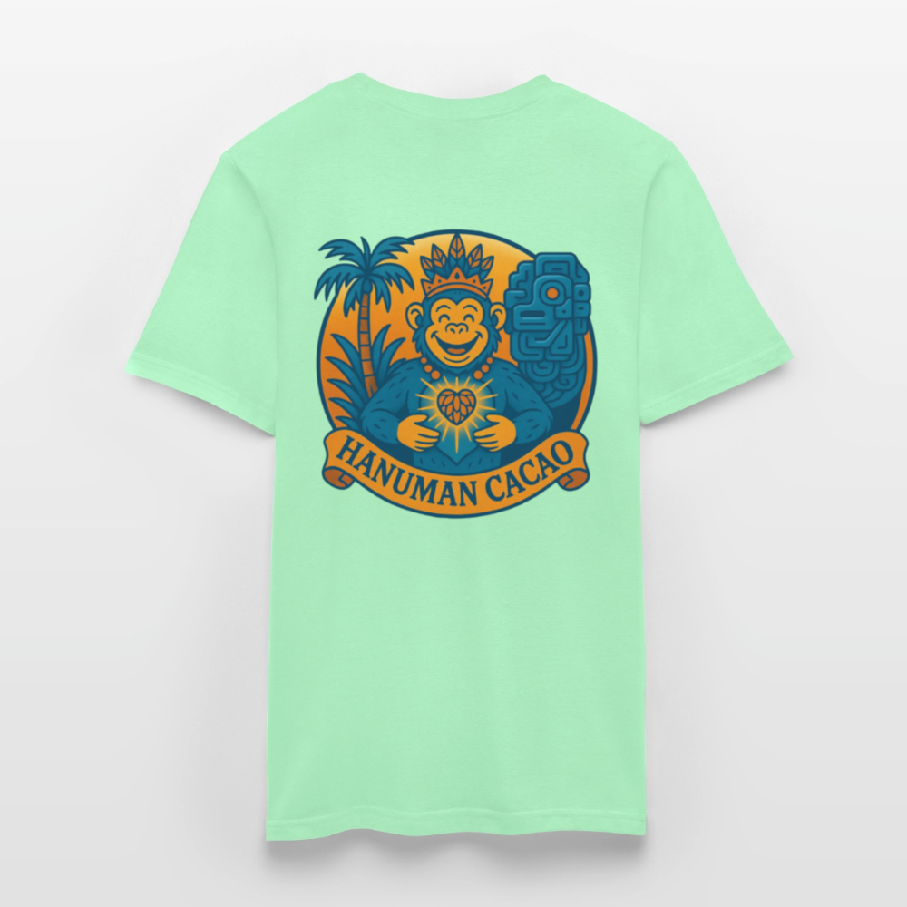 Men's T-Shirt Classic Hanuman Logo - mint green