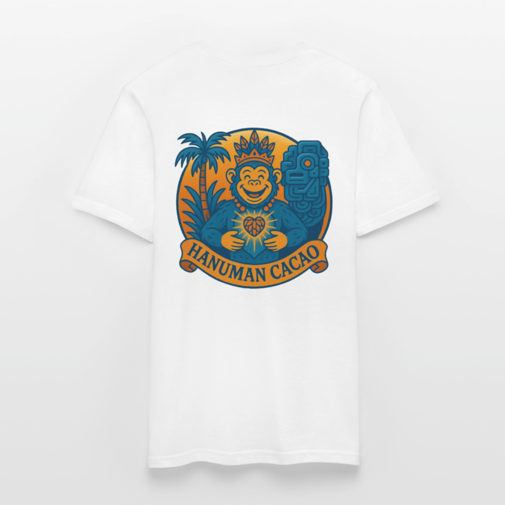Men's T-Shirt Classic Hanuman Logo - white
