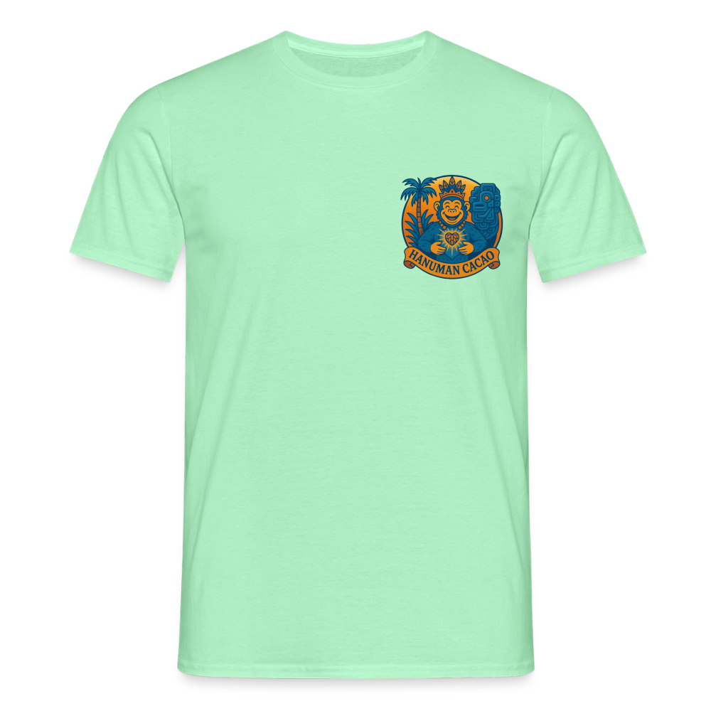Men's T-Shirt Classic Hanuman Logo - mint green